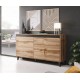 60-31021 NORD chest of drawers antracyt/black