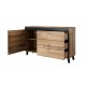 60-31021 NORD chest of drawers antracyt/black
