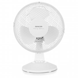 Sencor  SFE 2310WH Επιτραπέζιος Ανεμιστήρας Λευκός 23cm 25W