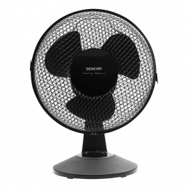 Sencor SFE 2311BK Επιτραπέζιος Ανεμιστήρας Μαύρος 23cm 30W