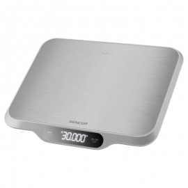 Sencor SKS 7300 Ψηφιακή Ζυγαριά Κουζίνας 2gr/30kg Ασημί