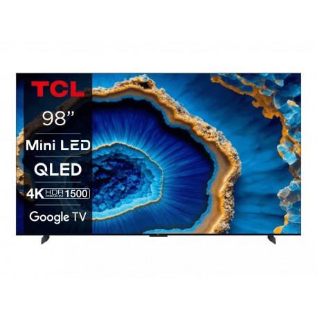 TCL Smart Τηλεόραση 98" 4K UHD Mini LED 98C805 HDR (2023) G