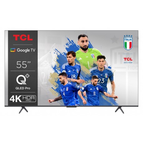 TCL Smart Τηλεόραση 55" 4K UHD QLED 55C655 HDR (2024) F