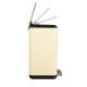 02-20989 ESTIA ΧΑΡΤΟΔΟΧΕΙΟ ΜΠΑΝΙΟΥ CUBIC SOFT CLOSE 6lt IVORY