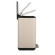 02-20972 ESTIA ΧΑΡΤΟΔΟΧΕΙΟ ΜΠΑΝΙΟΥ CUBIC SOFT CLOSE 6lt TAUPE