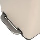 02-20972 ESTIA ΧΑΡΤΟΔΟΧΕΙΟ ΜΠΑΝΙΟΥ CUBIC SOFT CLOSE 6lt TAUPE