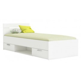 Κρεβάτι Ohio-Λευκό-90 x 200