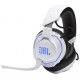 JBL Quantum 910P Ασύρματο Over Ear Gaming Headset με σύνδεση Bluetooth / USB Λευκό