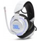 JBL Quantum 910P Ασύρματο Over Ear Gaming Headset με σύνδεση Bluetooth / USB Λευκό