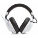 JBL Quantum 910P Ασύρματο Over Ear Gaming Headset με σύνδεση Bluetooth / USB Λευκό