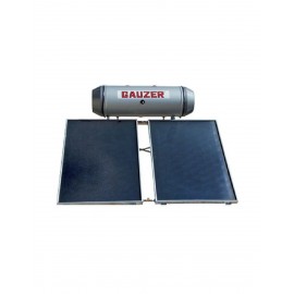 Gauzer Optima Max Standard Ηλιακός Θερμοσίφωνας 200 λίτρων Glass Διπλής Ενέργειας με 2.4τ.μ. Συλλέκτη