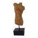 312-000036 Επιτραπέζιο διακοσμητικό Body Inart φυσιό μάνγκο ξύλο-μέταλλο 14.5x9x38.5εκ