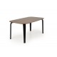 60-29339 PEDRO table walnut / black