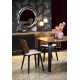 60-29339 PEDRO table walnut / black