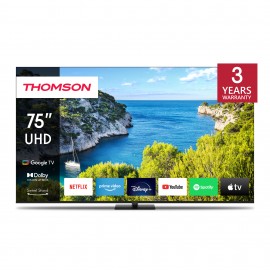 Thomson 75UG5C14 Smart Τηλεόραση 75" Google Tv 4K UHD HDR (2024) F