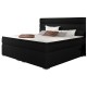 Επενδυμένο κρεβάτι Victoria με στρώμα και ανώστρωμα-180 x 200-Mauro