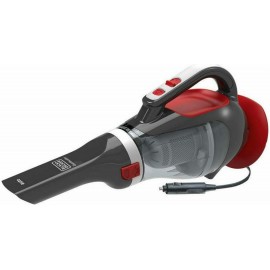 Black & Decker ADV1200-XJ Auto Dustbuster Σκουπάκι Αυτοκινήτου Στερεών με Ισχύ 12W & Καλώδιο Αναπτήρα 12V Gray, Red