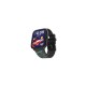Kiddoboo KB019C2BLK Παιδικό Smartwatch με Δερμάτινο Λουράκι Μαύρο