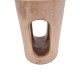 315-000012 Σκαμπό Ramont Inart φυσικό μασίφ ξύλο suar 30x30x45εκ