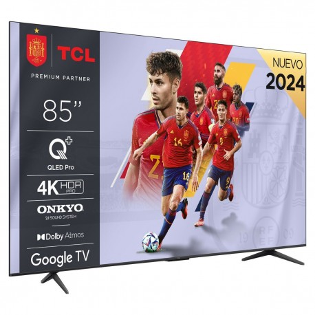 TCL Smart Τηλεόραση 85" 4K UHD QLED 85C655 HDR (2024) F