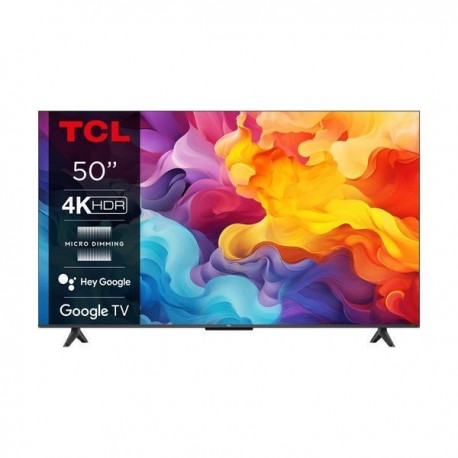 TCL Smart Τηλεόραση 50" 4K UHD LED 50P655 HDR (2024) F