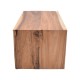 315-000003 Τραπέζι σαλονιού Cardi Inart καρυδί teak ξύλο 110x60x50εκ