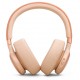 JBL Live 770NC Ασύρματα Bluetooth Over Ear Ακουστικά και Quick Charge Sandstone