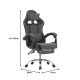 058-000051 Καρέκλα γραφείου Winner gaming pakoworld PVC-ύφασμα μαύρο