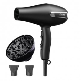 400477 Σεσουάρ PRHD-40477 Primo 2200W AC Με λειτουργία ιονισμού και κρύο αέρα Μαύρο