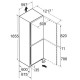 Liebherr CNc 5023 Plus Ψυγειοκαταψύκτης NoFrost Υ165.5xΠ59.7xΒ67.5εκ. Λευκός C