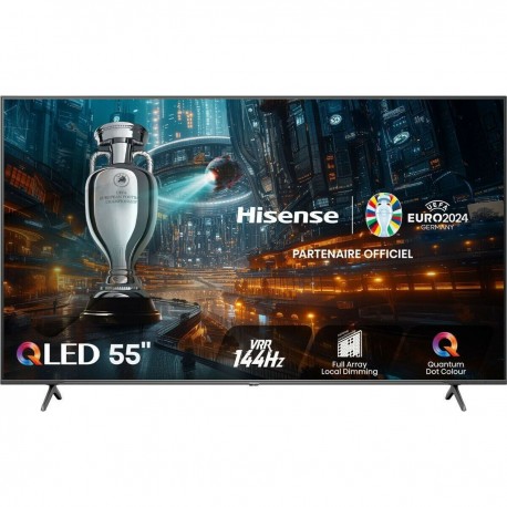 Hisense Smart Τηλεόραση 55" 4K UHD QLED 55E7NQ HDR (2024) F