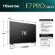 Hisense Smart Τηλεόραση 75" 4K UHD QLED 75A7KQ HDR (2023) F