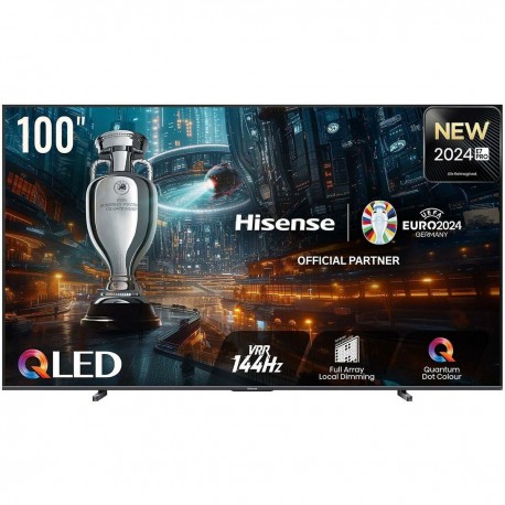 Hisense Smart Τηλεόραση 100" 4K UHD QLED 100E7NQ PRO HDR (2024) E