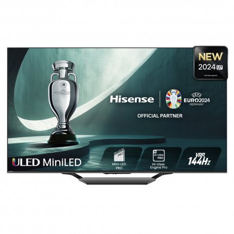 Hisense Smart Τηλεόραση 55" 4K UHD Mini LED 55U7NQ HDR (2024) E