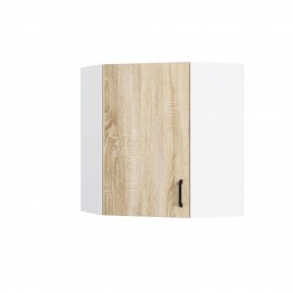 WC6072M01 Modest Πάνω Ντουλάπι Γωνιακό Σονόμα 60-60x30x72cm
