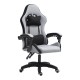 275-000015 Καρέκλα γραφείου gaming Gline pakoworld μαύρο-γκρι ύφασμα μαύρο pp 60x59x118εκ