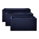 Ε6311,S FLOWER POT-12 Set 3 τεμαχίων: 80x40x40cm + 100x45x45cm + + 122x55x55 Απόχρωση Dark Grey