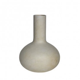 Ε6403 VASE-3 Βάζο Cement, Απόχρωση Beige Φ40x55cm