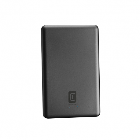 490791 CELLULAR LINE 471674 Power Bank Mag Lite 5000mAh 7.5W MagSafe με Θύρα Type-C Γκρι