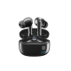 490687 CELLULAR LINE 465055 Eclipse Bluetooth Noise Cancelling Ακουστικά TWS με Θήκη Φόρτισης Μαύρα