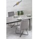 60-29282 CHARLES table grey marble / black