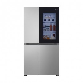 LG GSVV80PYLL Ψυγείο Ντουλάπα Total NoFrost Υ179xΠ91.3xΒ73.5εκ. Inox E