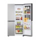 LG GSVV80PYLL Ψυγείο Ντουλάπα Total NoFrost Υ179xΠ91.3xΒ73.5εκ. Inox E