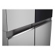 LG GSVV80PYLL Ψυγείο Ντουλάπα Total NoFrost Υ179xΠ91.3xΒ73.5εκ. Inox E