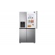 LG GSJV71PZTE Ψυγείο Ντουλάπα 632lt Total NoFrost Υ179xΠ91.3xΒ73.5εκ. Inox E