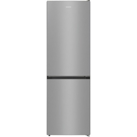 Gorenje NRKE62XL Ψυγειοκαταψύκτης Total NoFrost Υ185xΠ60xΒ59.2εκ. Inox E (4 ΧΡΟΝΙΑ ΕΓΓΥΗΣΗ)