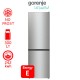 Gorenje NRKE62XL Ψυγειοκαταψύκτης Total NoFrost Υ185xΠ60xΒ59.2εκ. Inox E (4 ΧΡΟΝΙΑ ΕΓΓΥΗΣΗ)