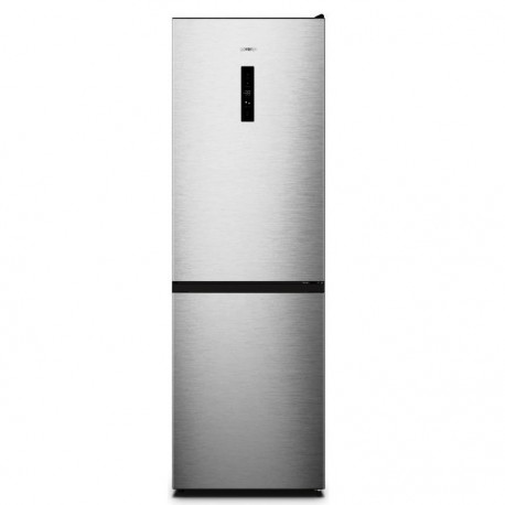 Gorenje N619EAXL4 Ψυγειοκαταψύκτης 304lt NoFrost Υ186xΠ59xΒ59.5εκ. Inox E (4 ΧΡΟΝΙΑ ΕΓΓΥΗΣΗ)