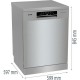 Gorenje GI642E90X Ελεύθερο Πλυντήριο Πιάτων για 13 Σερβίτσια Π60xY85εκ. Inox E