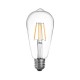 342-000077 Λαμπτήρας LED ST64 Bulb pakoworld 4W 3000K E27 clear